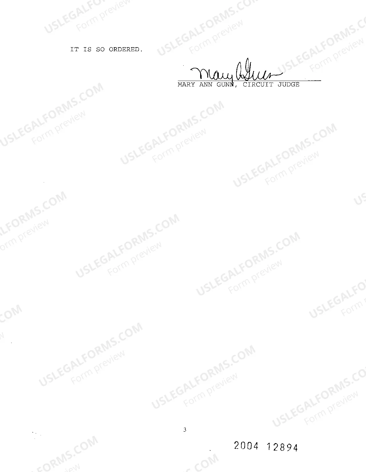 Preview A07 Answer To Counterclaim on Divorce with No Children