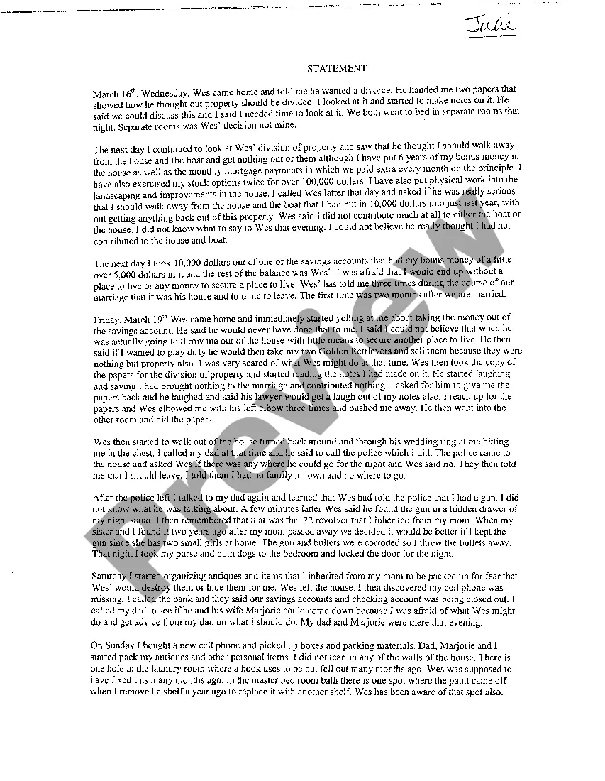 Get A08 Answer to Affidavit for Ex Parte Order Preview A08 Answer to Affidavit for Ex Parte Order