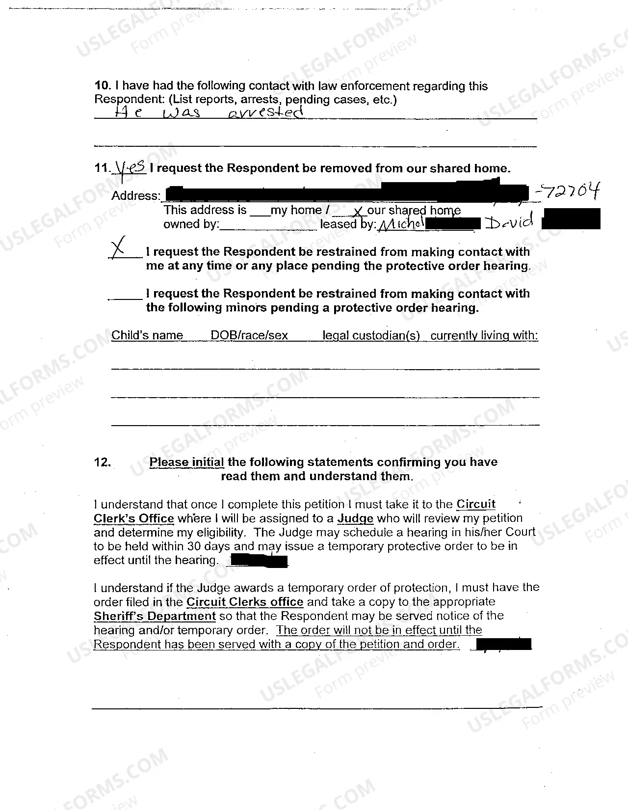 Preview A01 Cover Sheet State of Arkansas Circuit Court - Domestic Relations