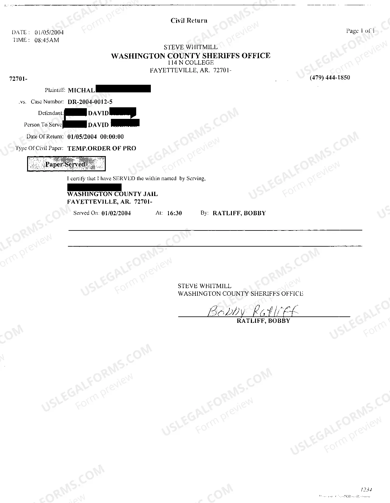 Preview A01 Cover Sheet State of Arkansas Circuit Court - Domestic Relations