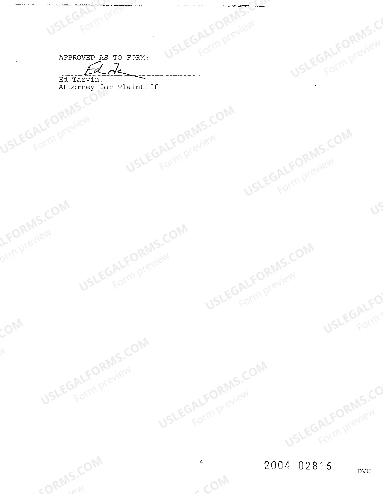 Preview A05 Agreed Order of Paternity