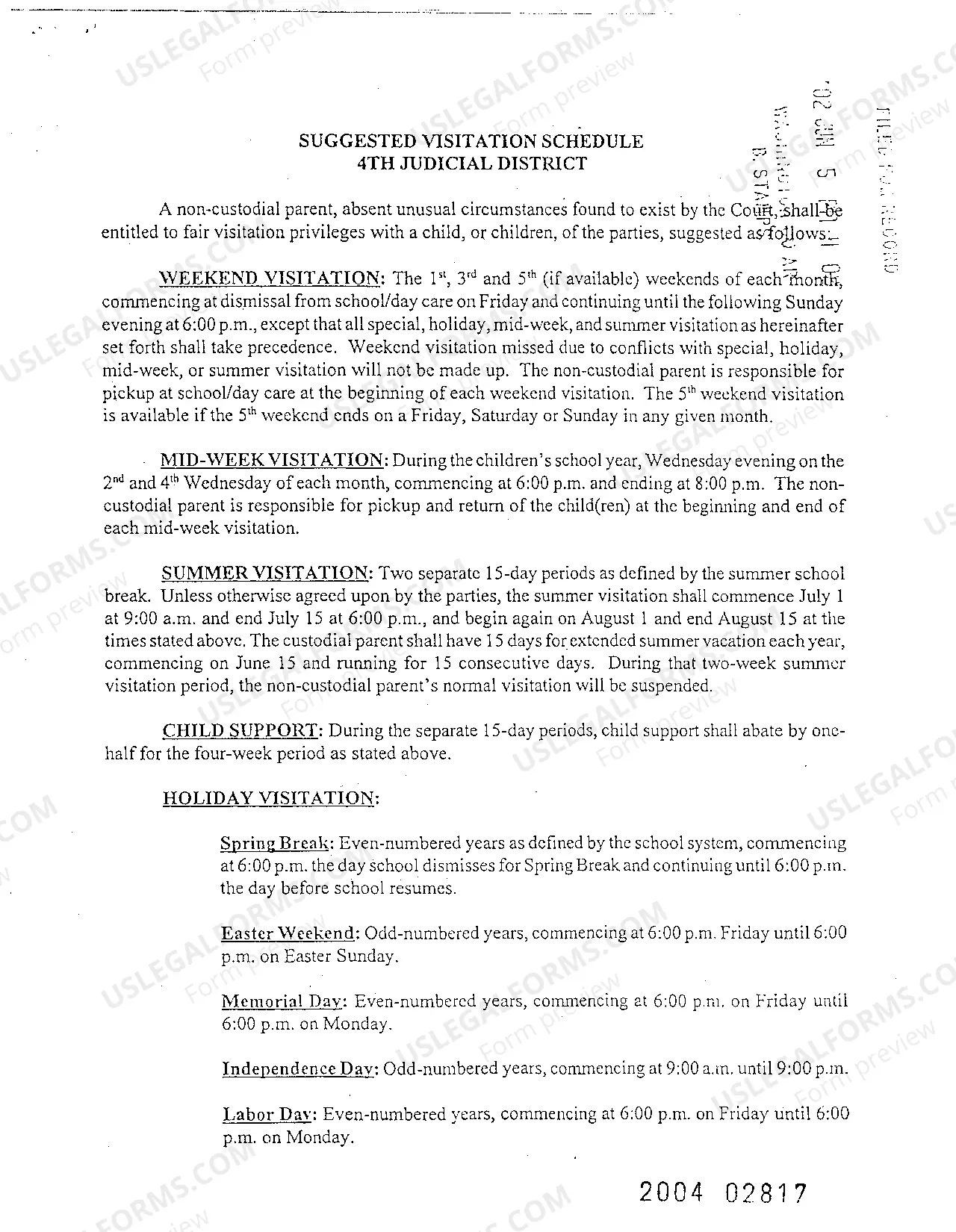 Preview A05 Agreed Order of Paternity