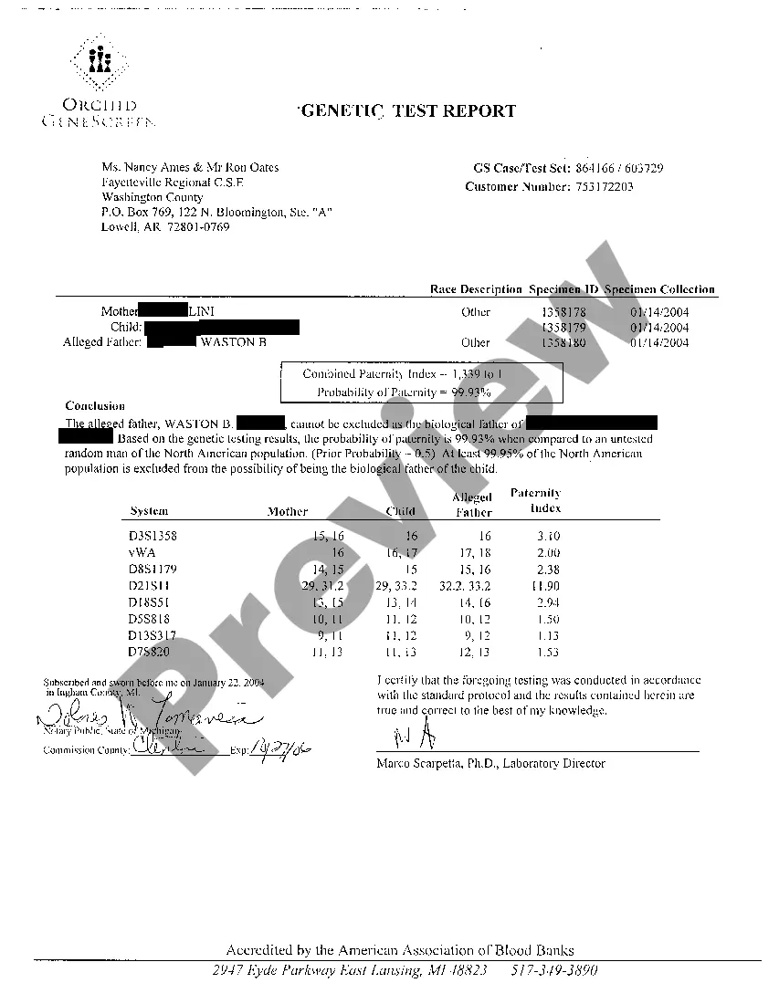 Get A05 Affidavit by Lab regarding Blood Test Preview A05 Affidavit by Lab regarding Blood Test