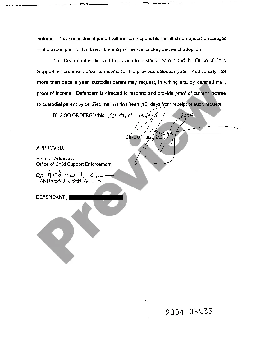 Preview A07 Judgment of Paternity