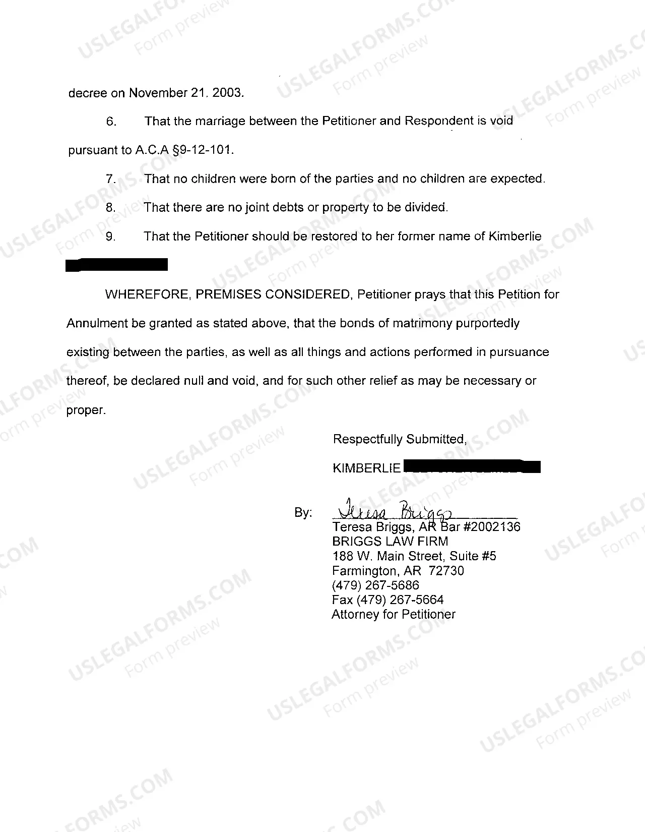 Preview A02 Petition For Annulment