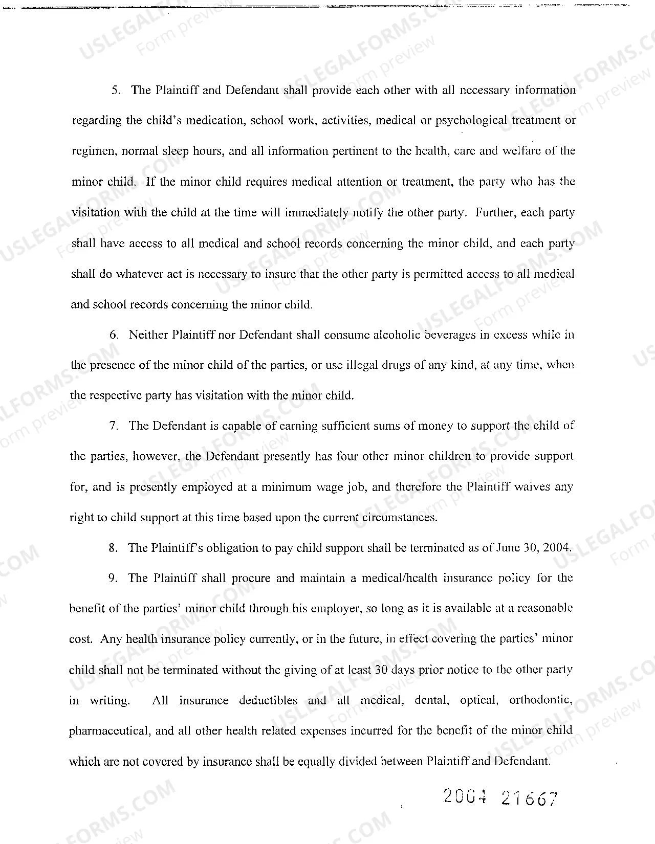 Preview A05 Answer to Petition for Modification of Custody