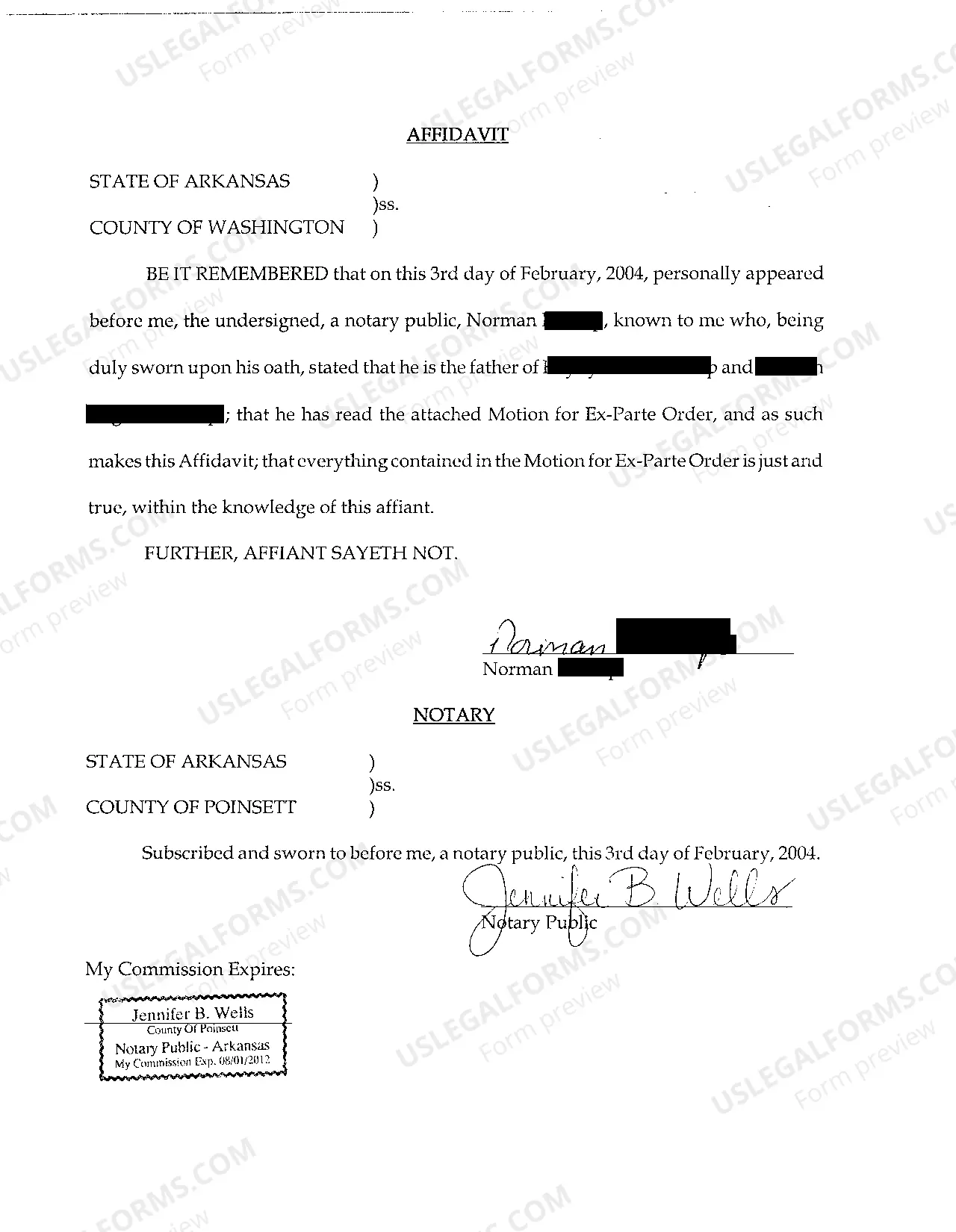 Preview A03 Verified Motion For Ex Parte Order