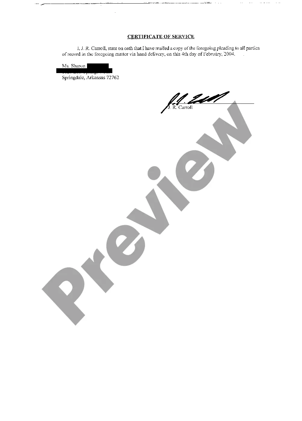 Preview A05 Notice of Hearing