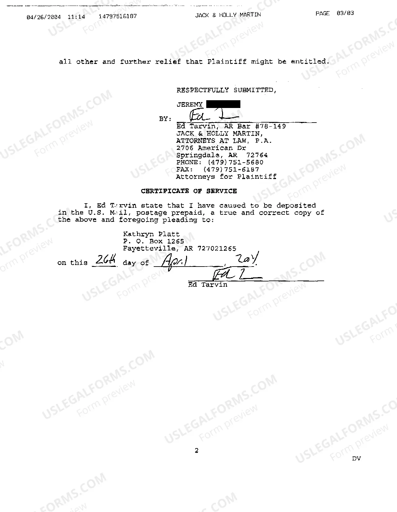 Preview A10 Answer To Counterclaim For Divorce