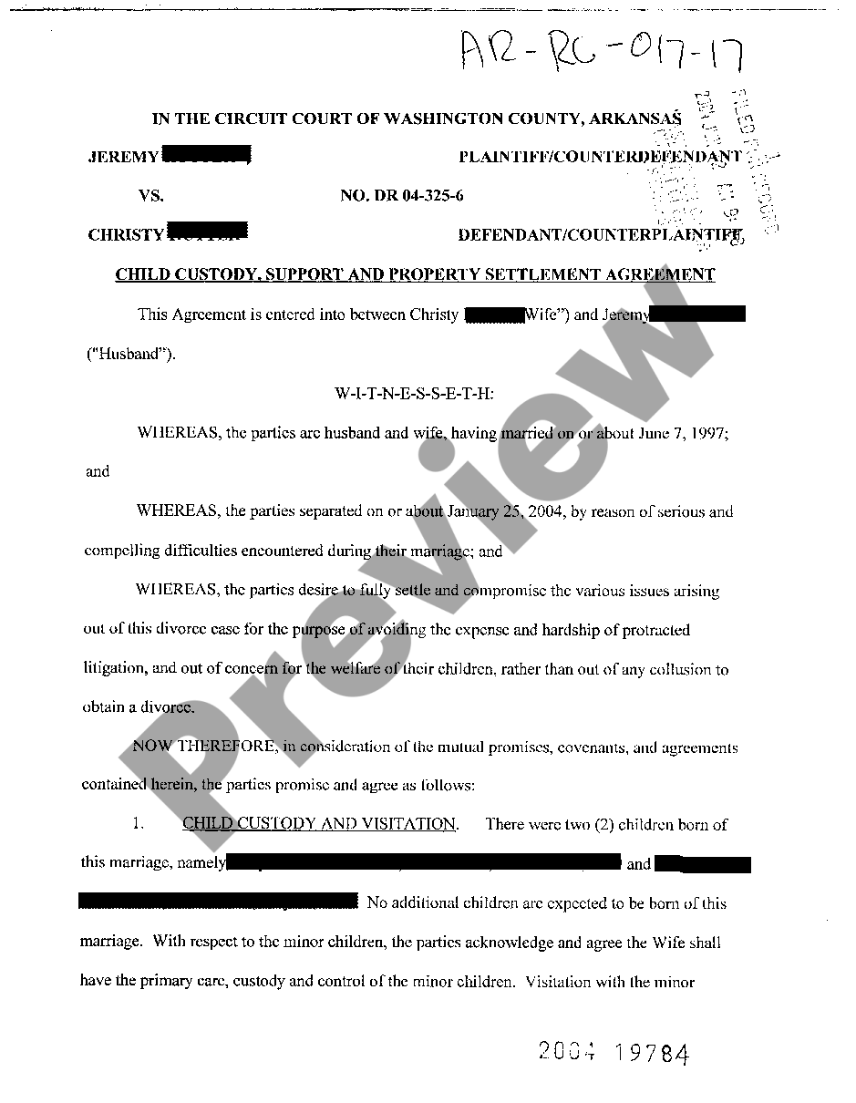 50 50 Custody Agreement Template