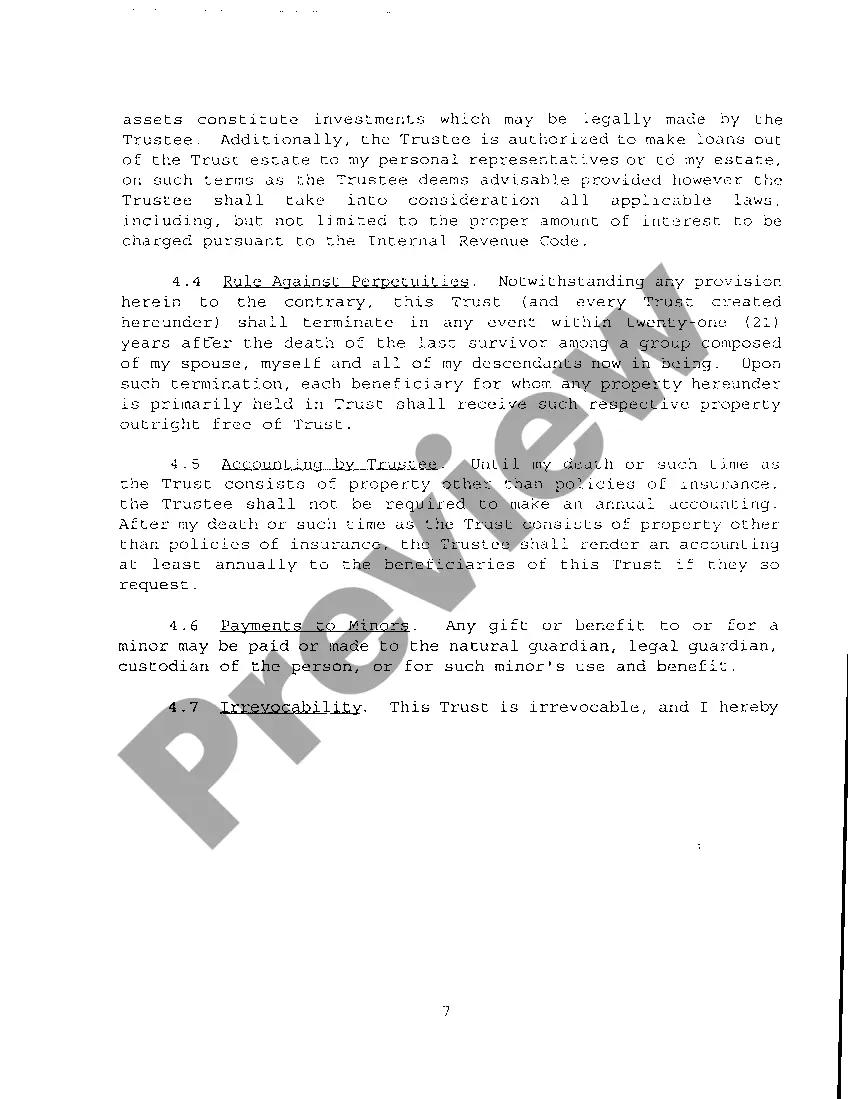 Preview A03 Petition For Resignation of Trustee and Appointment of Successor Trustees