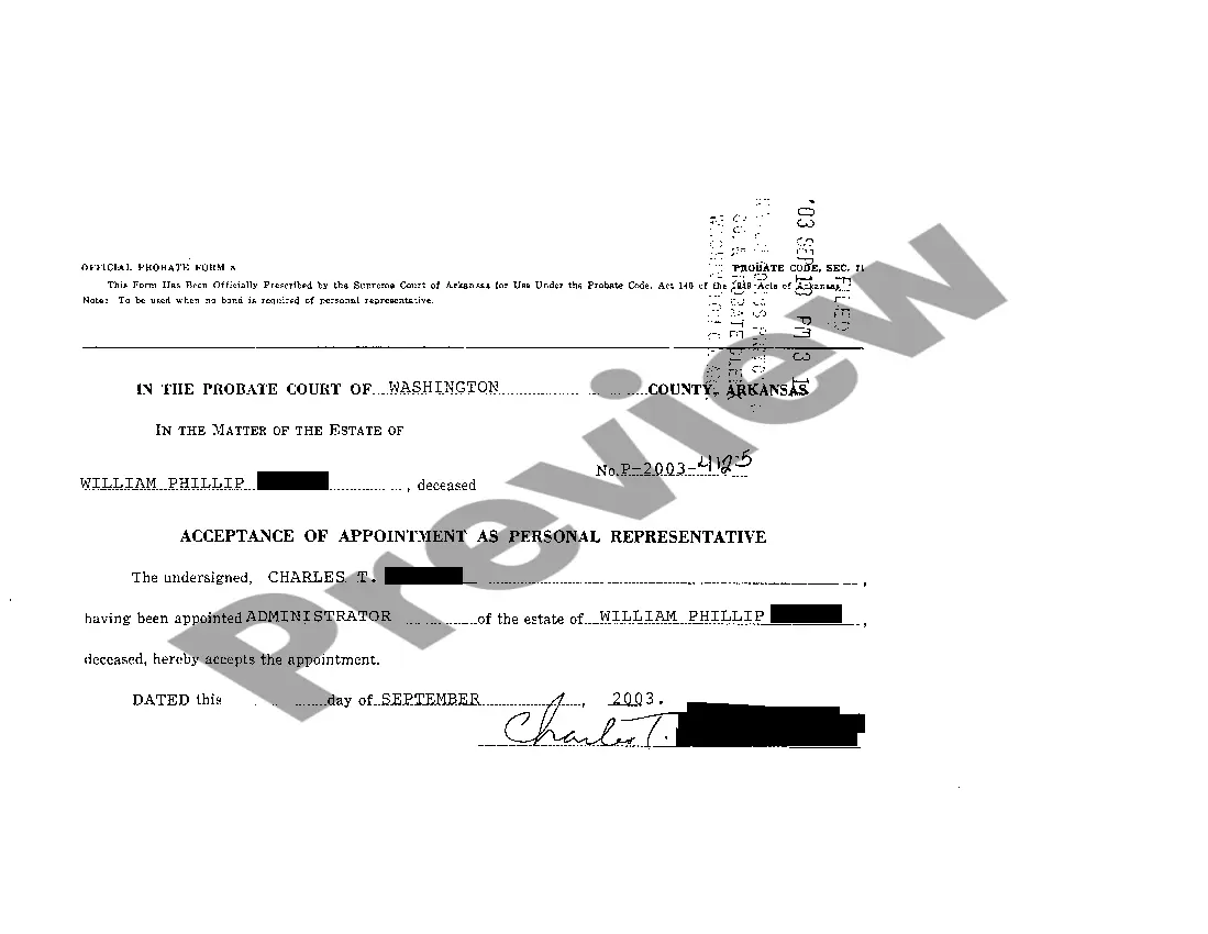 Preview A03 Order Appointing Administrator and Opening Estate