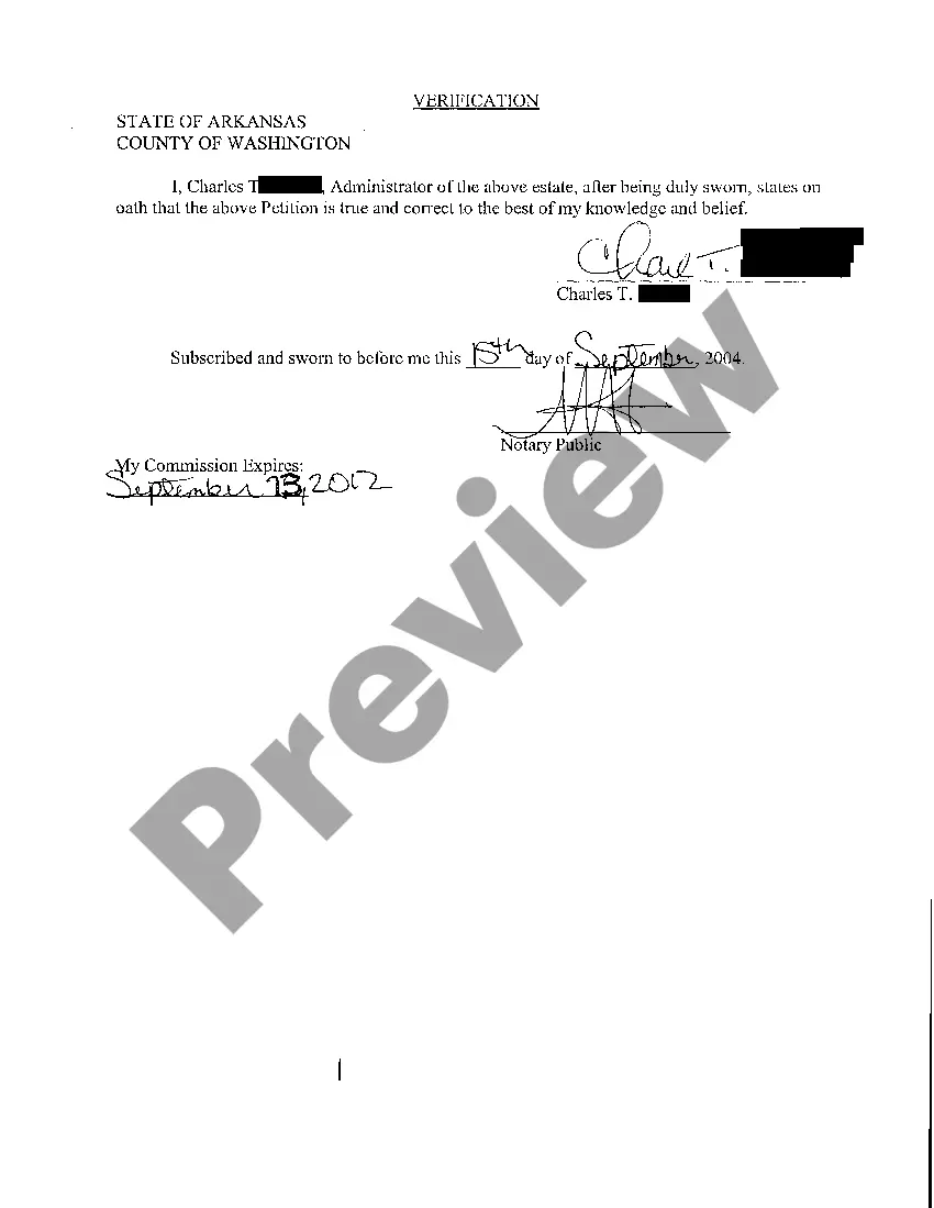 Preview A04 Petition To Approve Accounting, Distribute Assets and To Close Estate