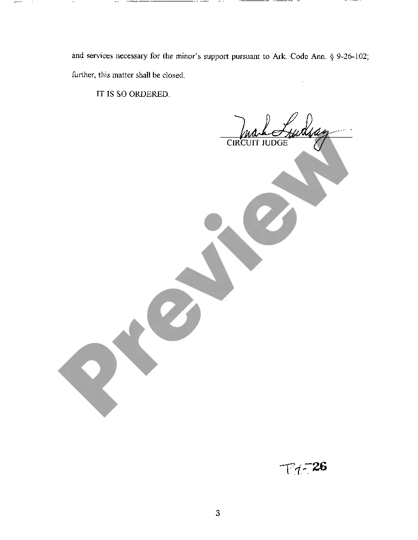 Preview A03 Order Approving Compromise Settlement