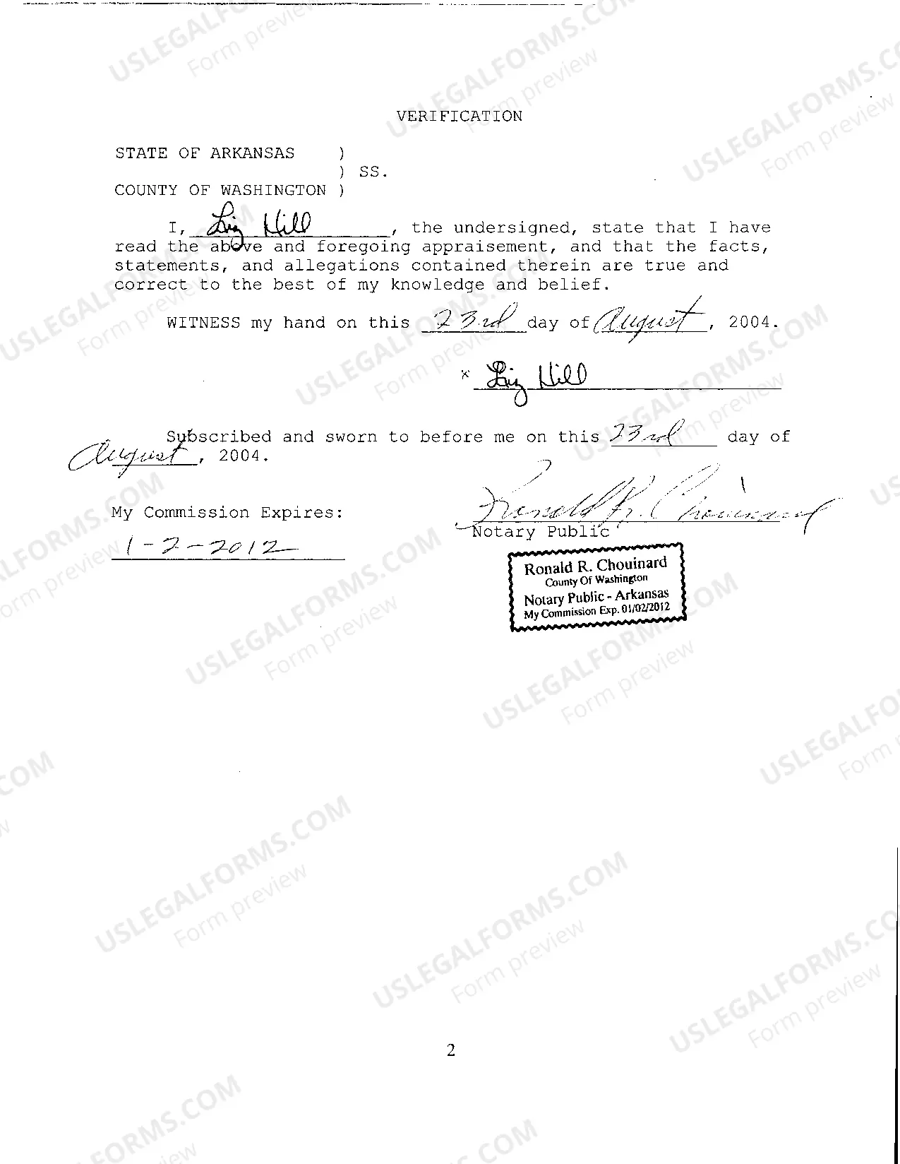 Preview A10 Appraisement