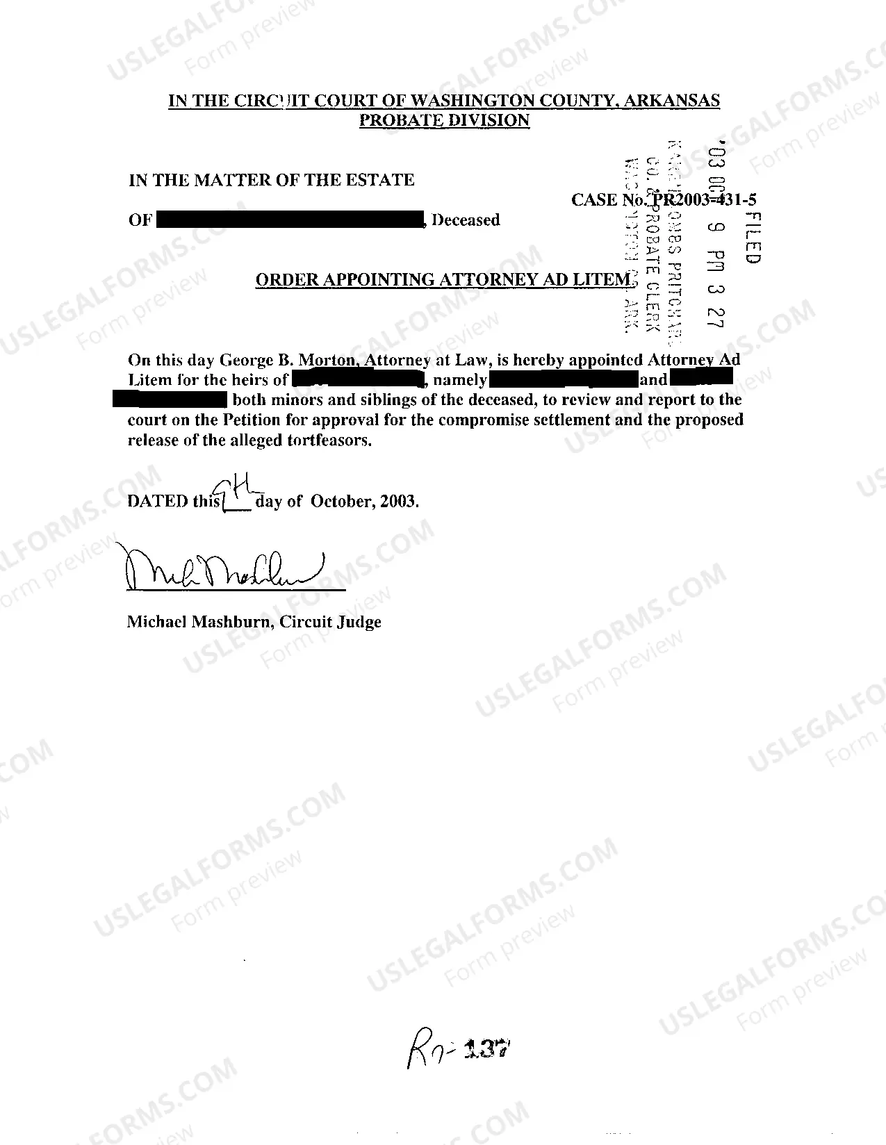 Preview A04 Letters of Co-Administrators