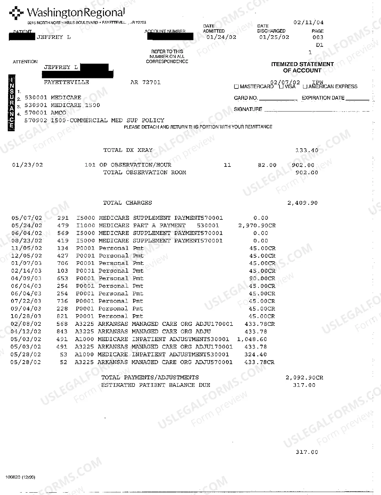 Preview Affidavit to Claim Against Estate