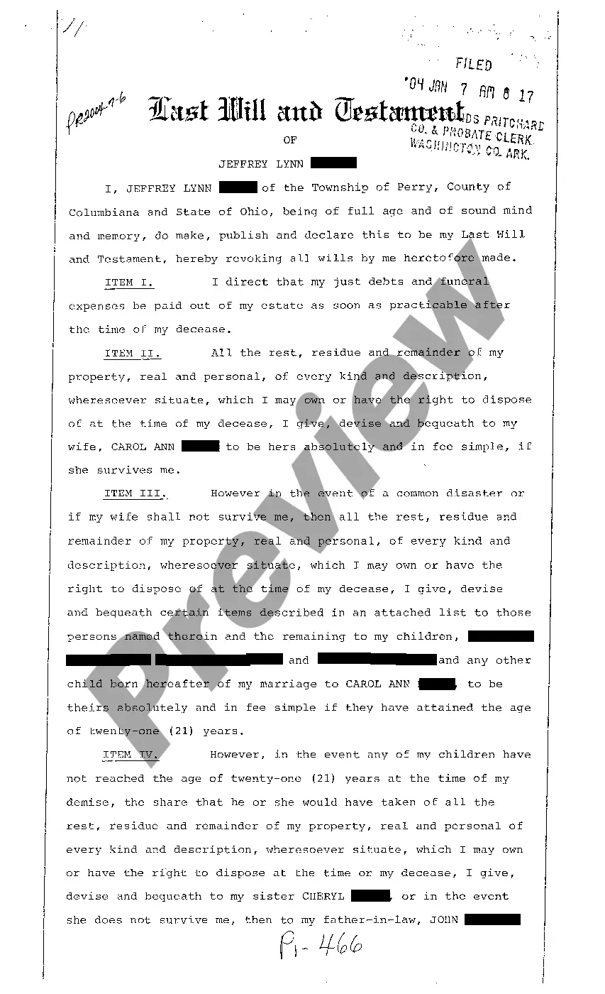 Preview A02 Petition For Probate of Will and Appointment of Personal Representative