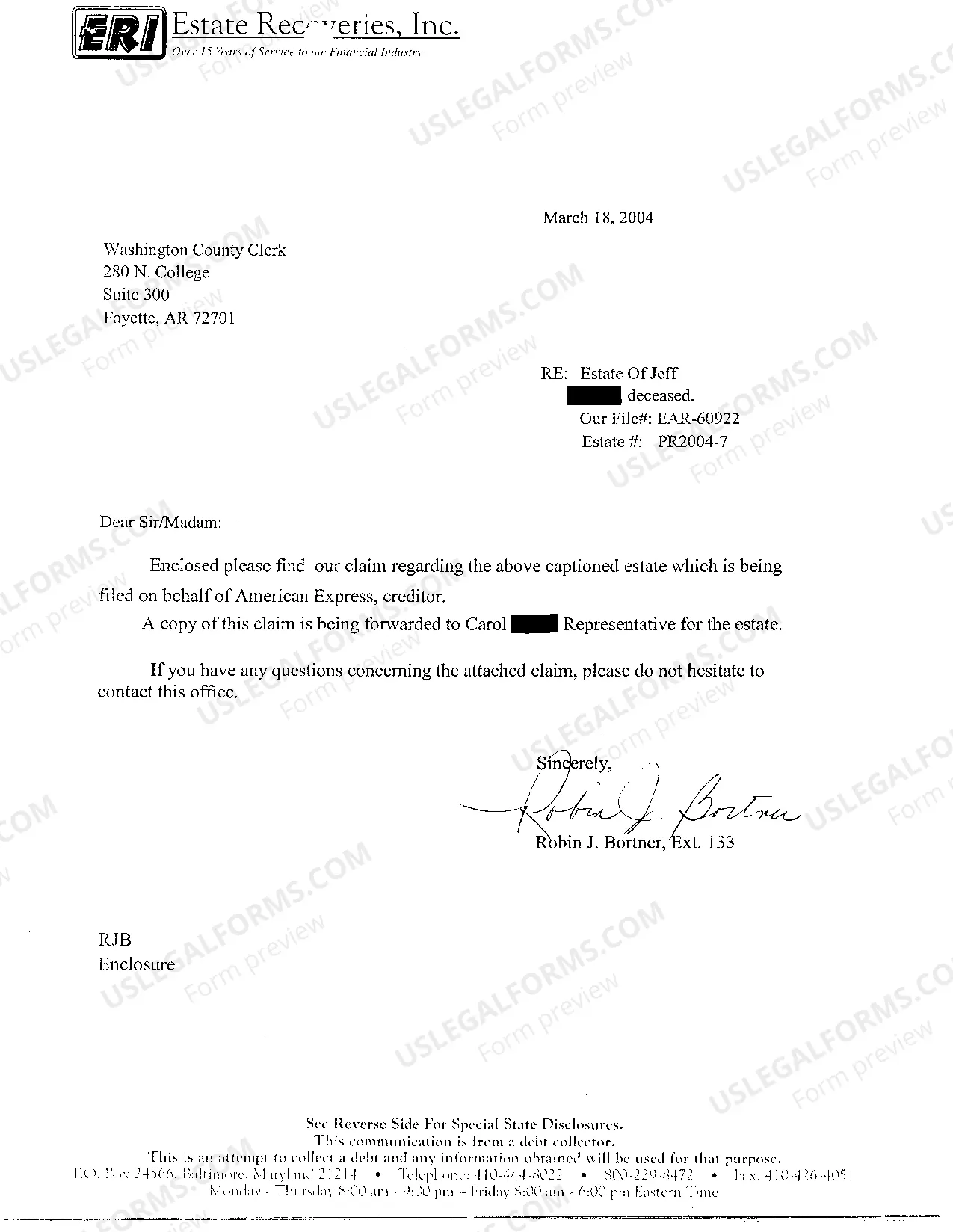 Preview A12 Petition For Payment of Expenses of Administration