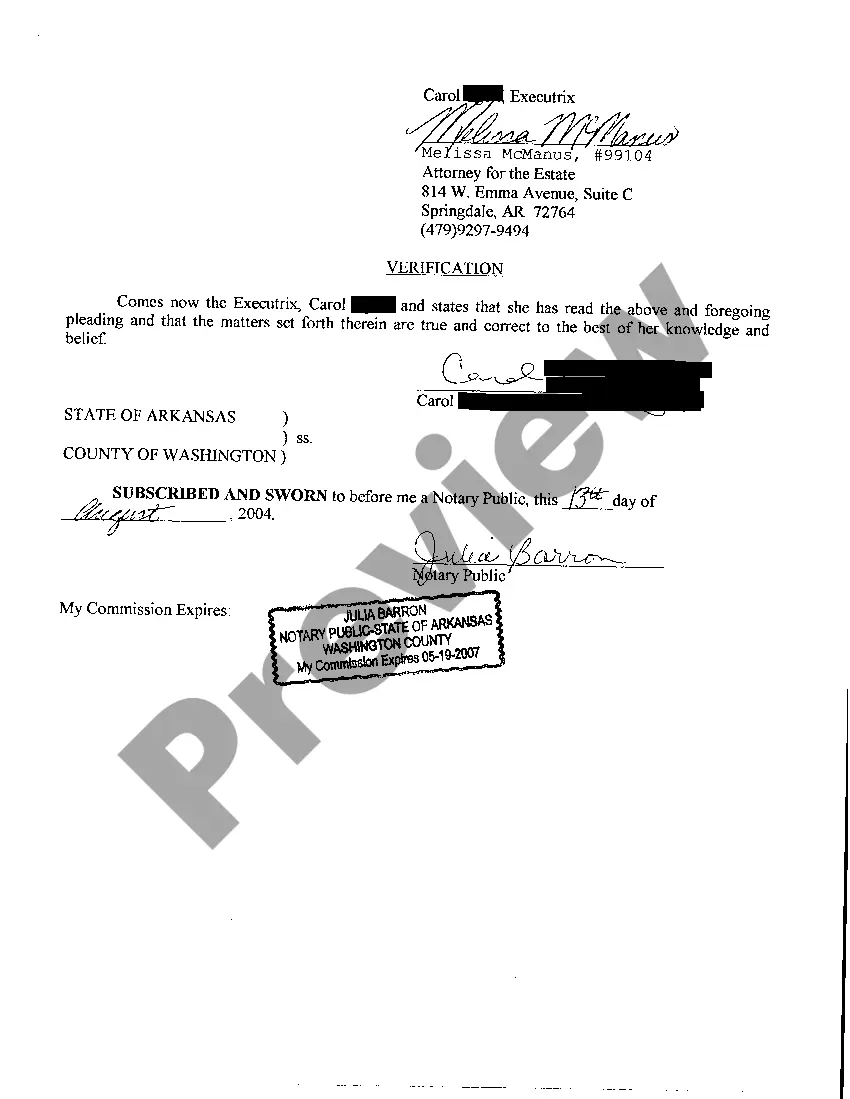 Preview A15 Report of Final Distribution