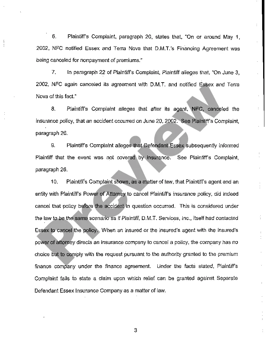 Preview A06 Motion to Dismiss Plaintiff's Complaint