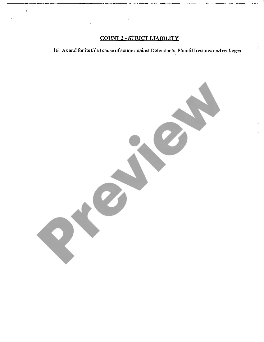 Preview A02 Complaint for Product Liability