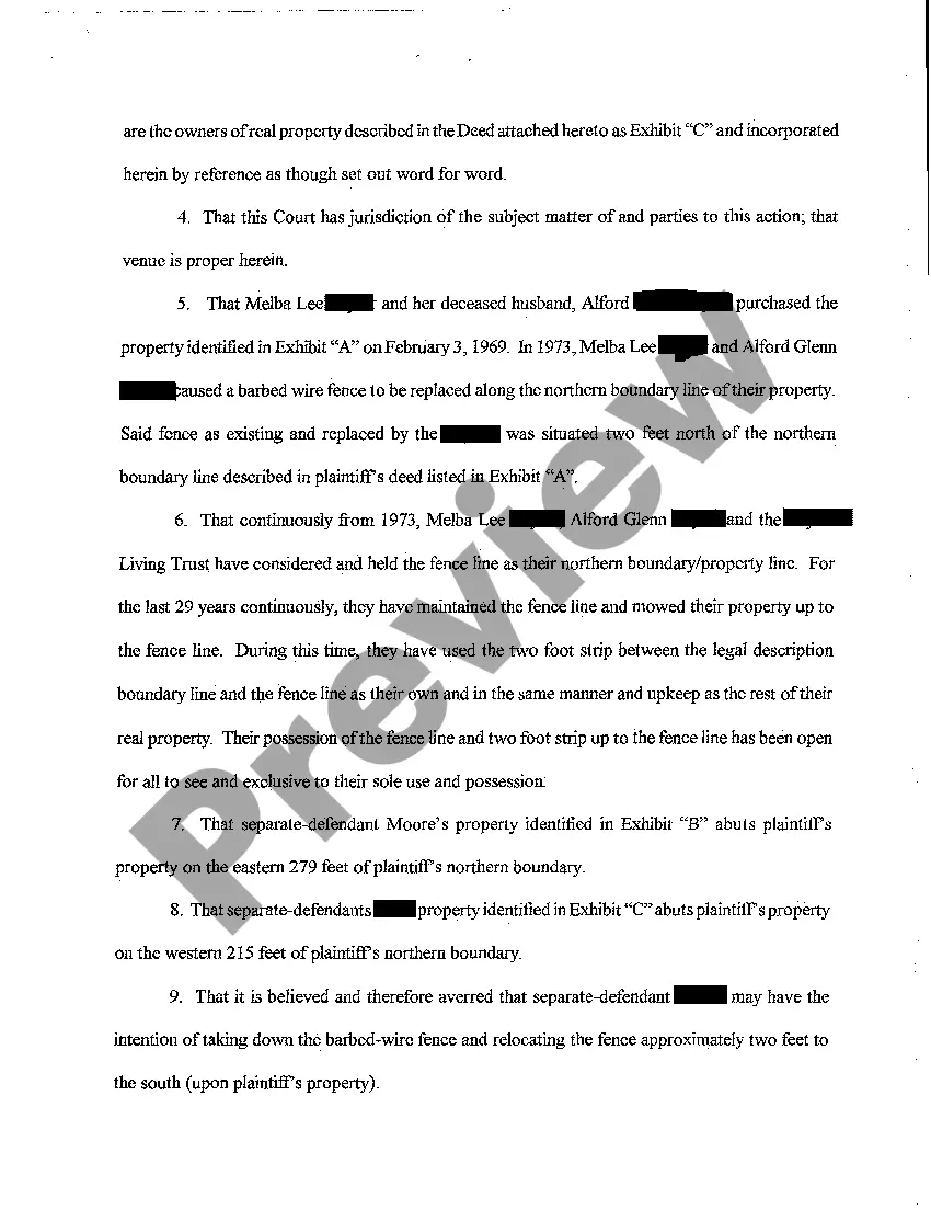 Preview A02 Complaint for Injunction