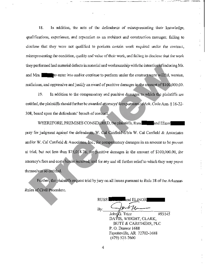 Get A02 Complaint for Fraud Preview A02 Complaint for Fraud