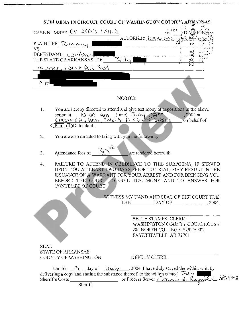 Preview A09 Notice of Deposition