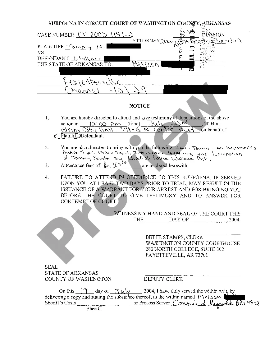 Preview A09 Notice of Deposition