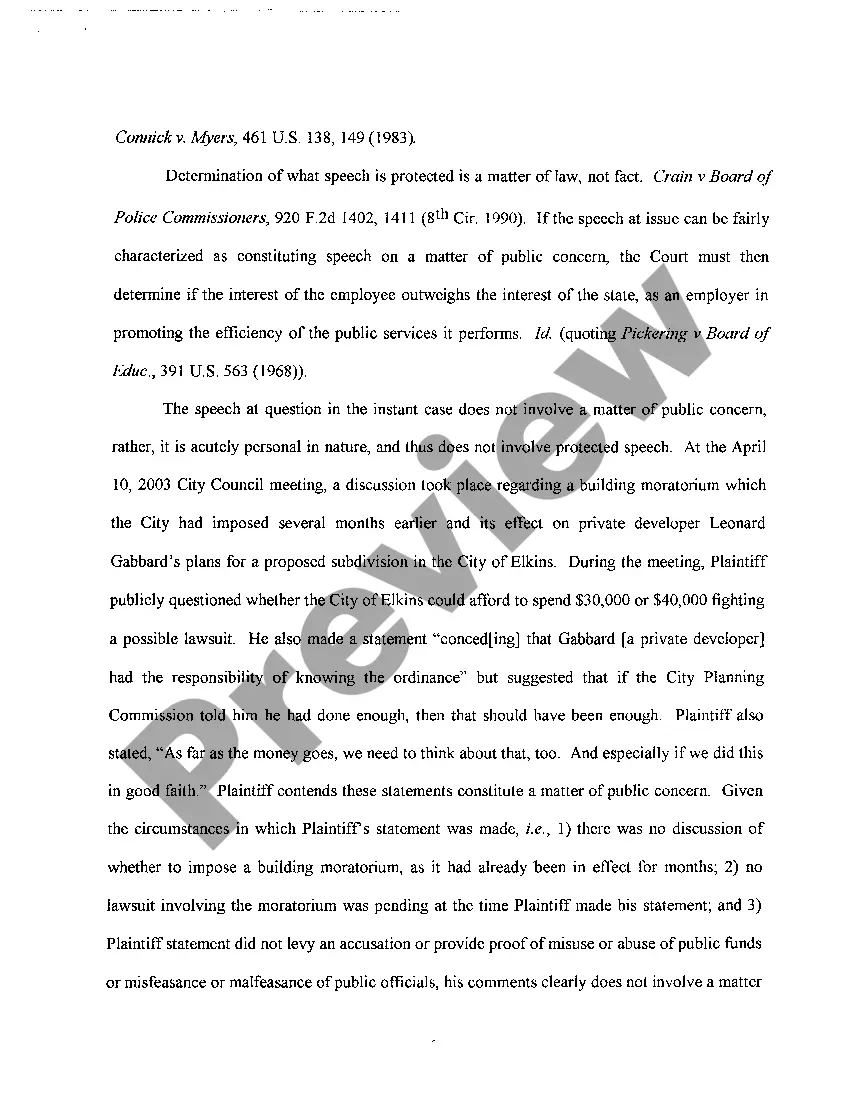 Get A16 Brief in Support of Defendant's Motion for Summary Judgment Preview A16 Brief in Support of Defendant's Motion for Summary Judgment