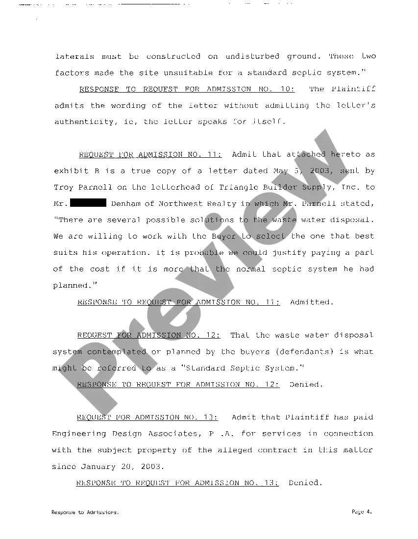 Get A08 Plaintiff's Response to Defendants' Request for Admissions Preview A08 Plaintiff's Response to Defendants' Request for Admissions