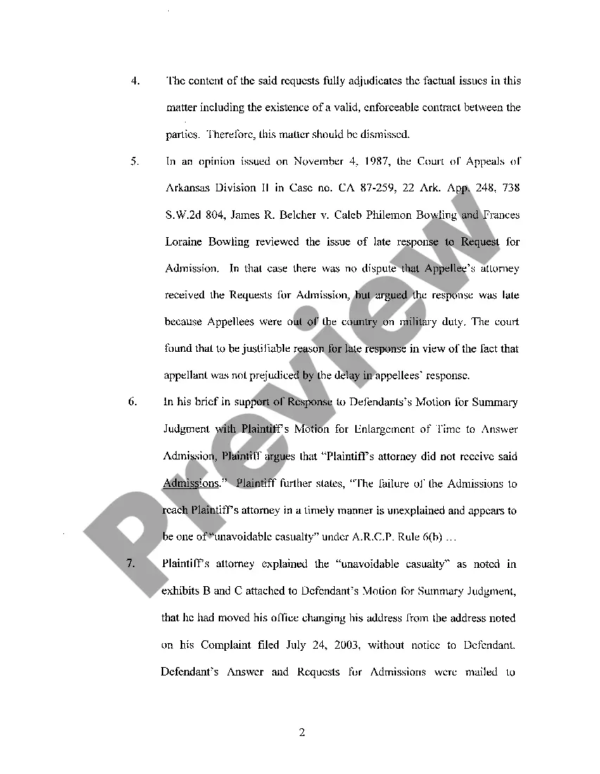 Preview A23 Supplemental Brief in Support of Motion for Summary Judgment