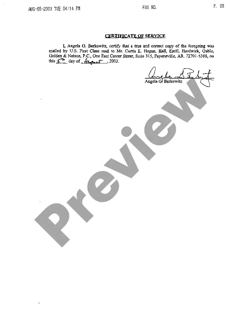 Preview A05 Answer to Complaint on a Materialman's Lien