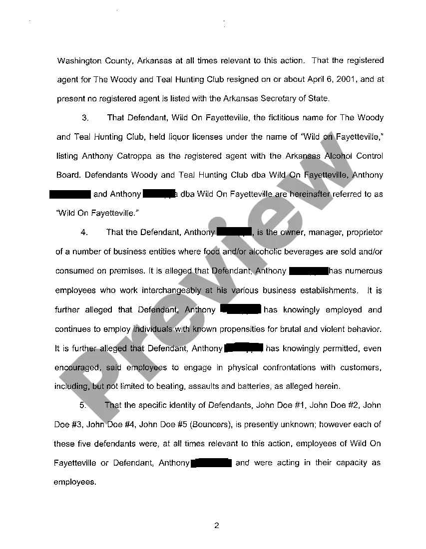 Get A02 Complaint for Negligence Preview A02 Complaint for Negligence