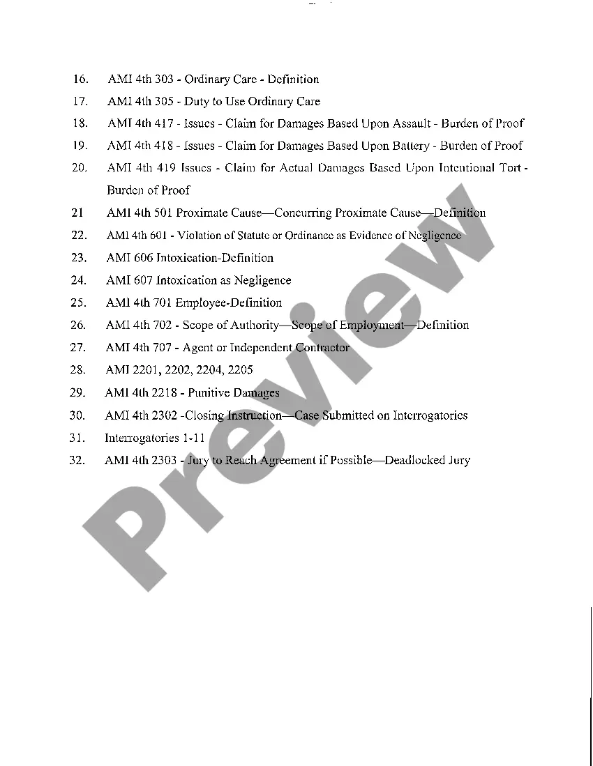 Preview A08 Defendant's Requested Jury Instructions
