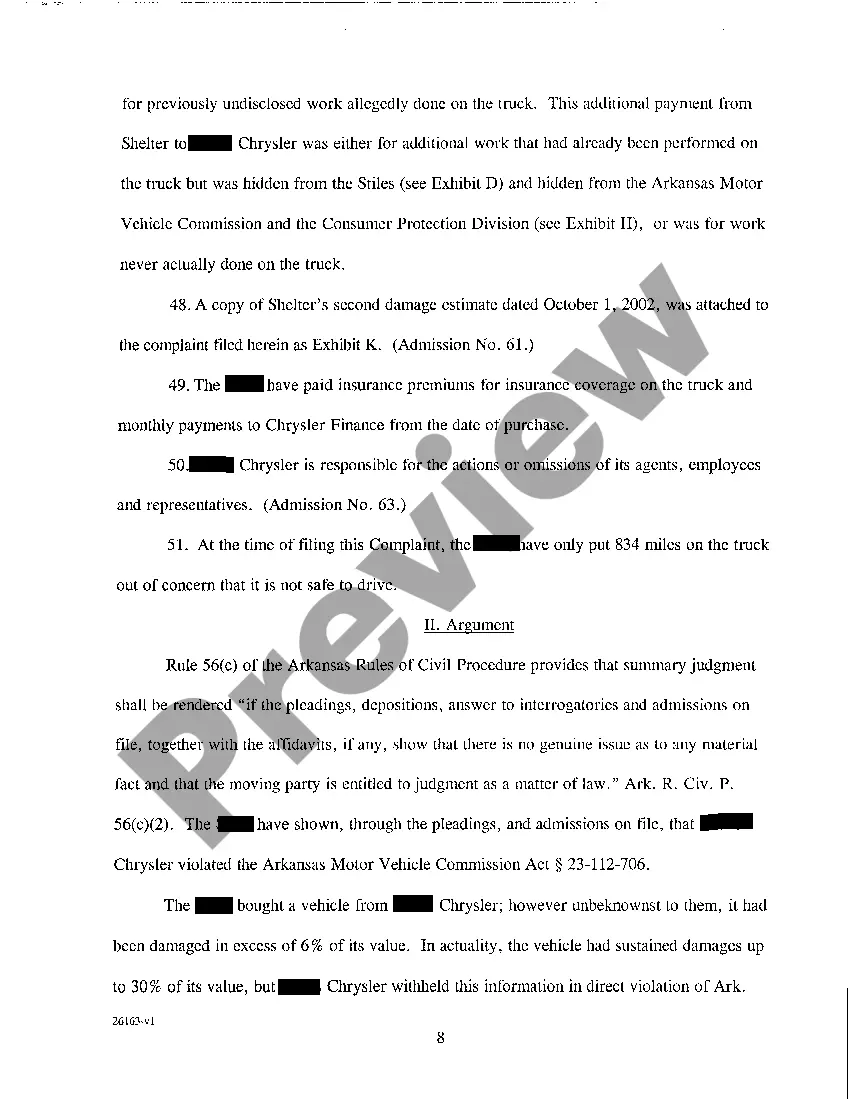 Preview A08 Brief in Support of Plaintiffs' Motion for Partial Summary Judgment