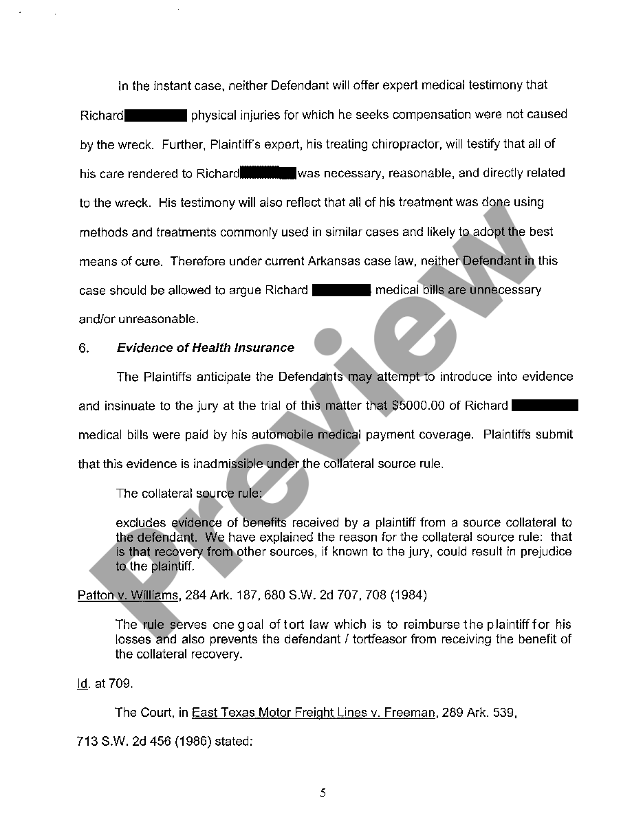 motion in limine civil case motion in limine civil case