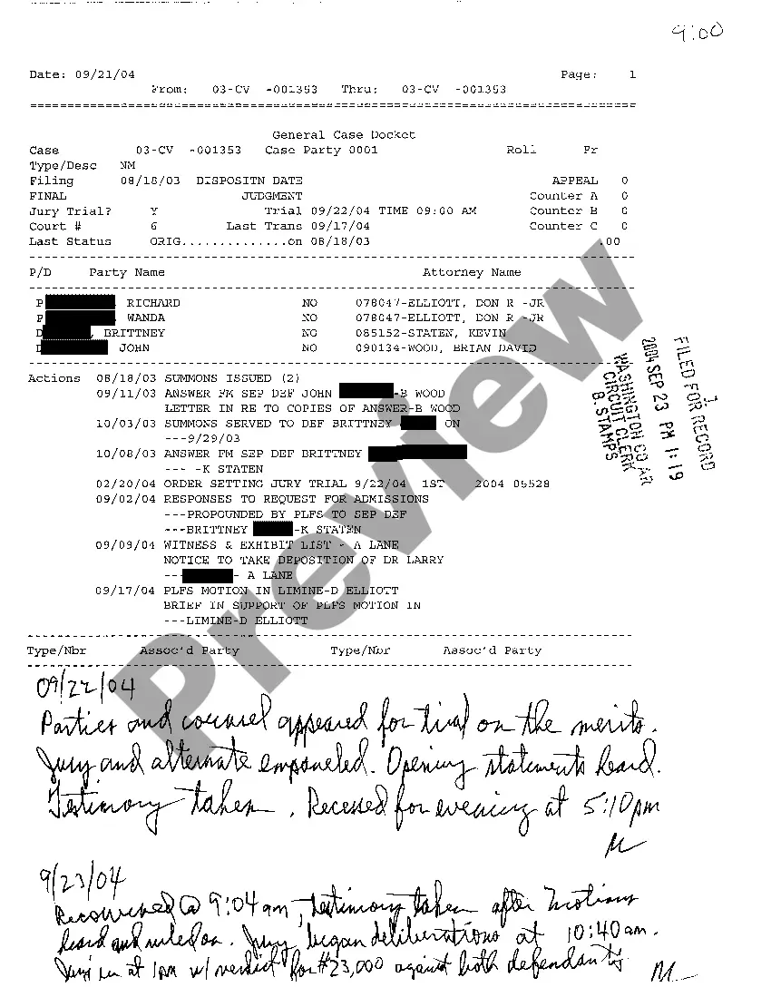 Preview A10 Brief in Support of Plaintiff's Motion in Limine