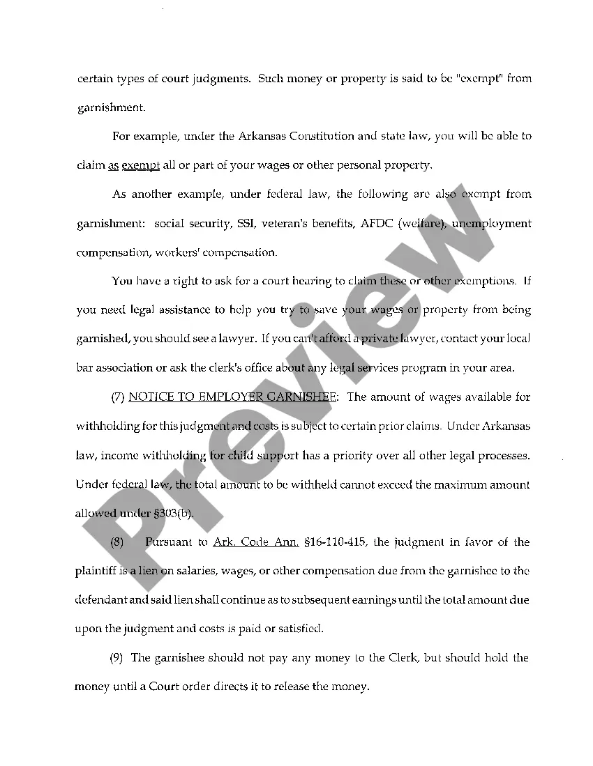 Get A07 Writ of Garnishment Preview A07 Writ of Garnishment