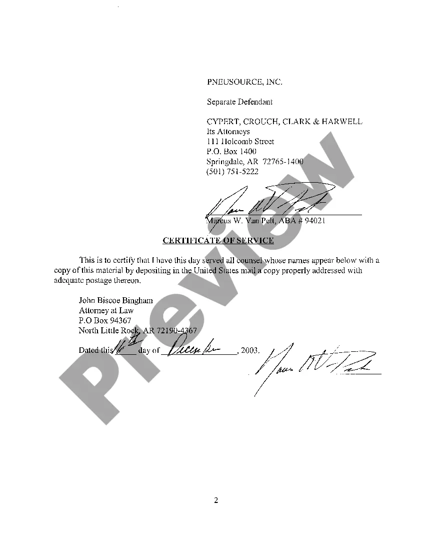 Get A05 Motion to Dismiss Separate Defendant Preview A05 Motion to Dismiss Separate Defendant