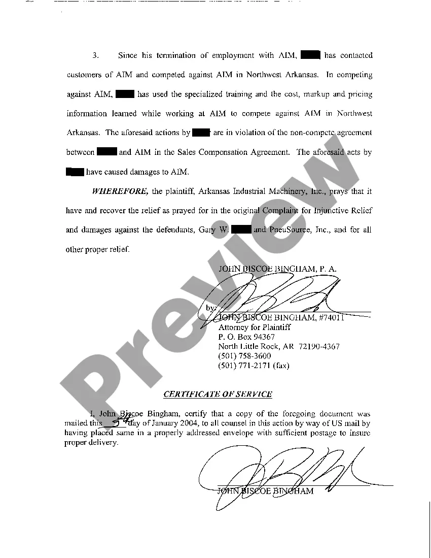 Preview A09 First Amendment to Complaint for Injunctive Relief