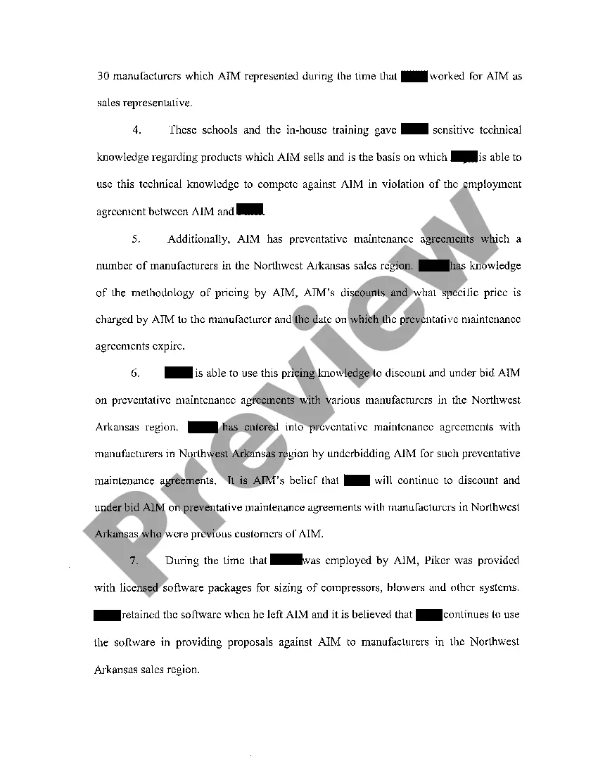 Preview A19 Second Amendment to Complaint for Injunctive Relief and Damages