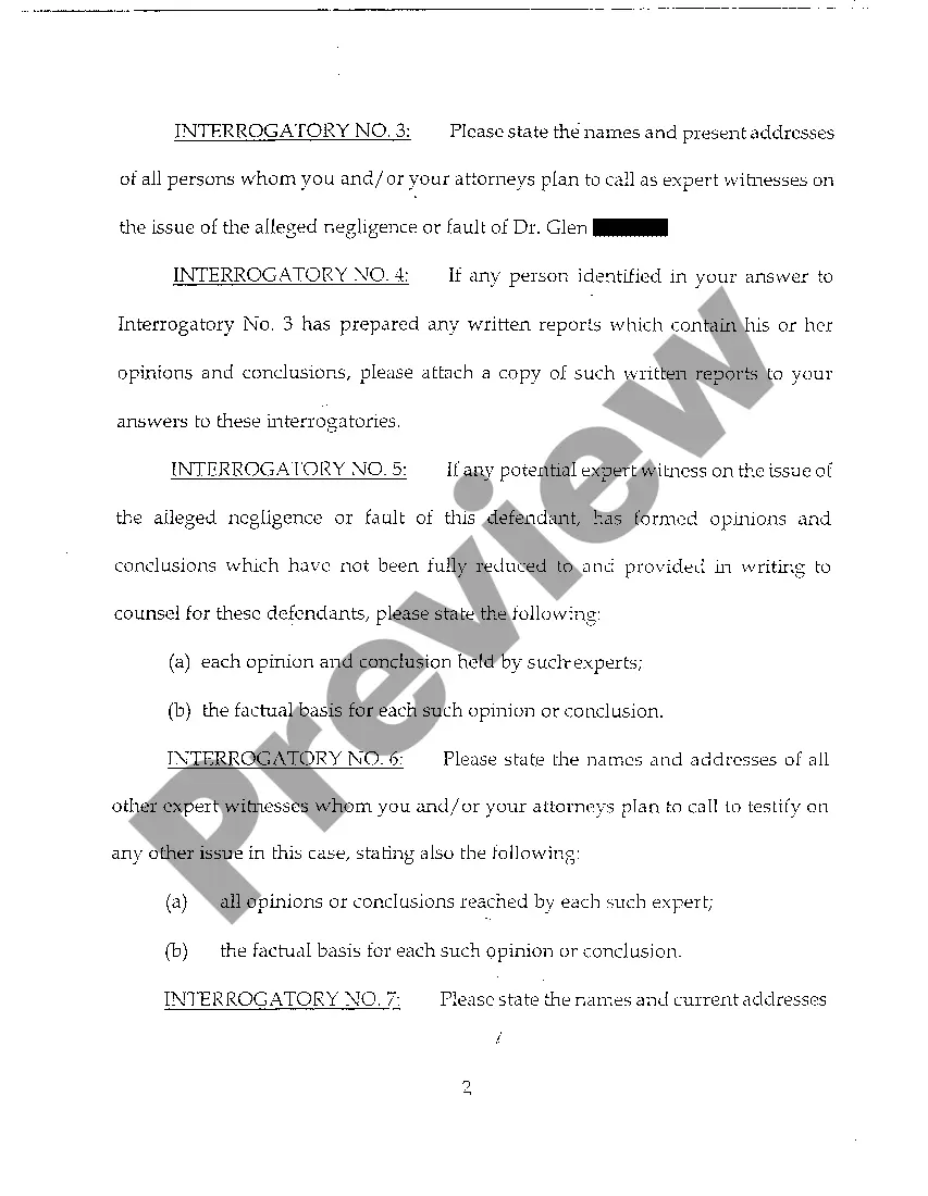 Preview A07 Interrogatories and Production of Documents Propounded to Plaintiff