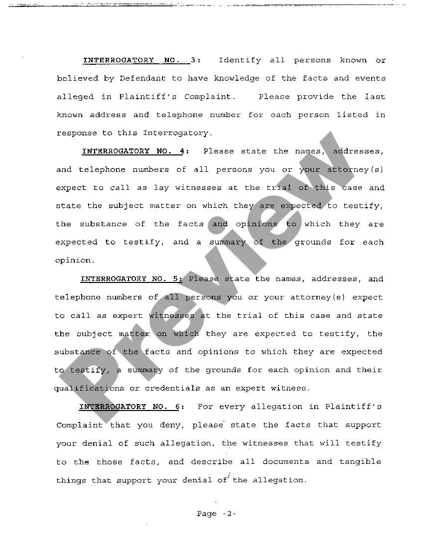 Get A04 Interrogatories and Request for Production Propounded to Defendant Preview A04 Interrogatories and Request for Production Propounded to Defendant