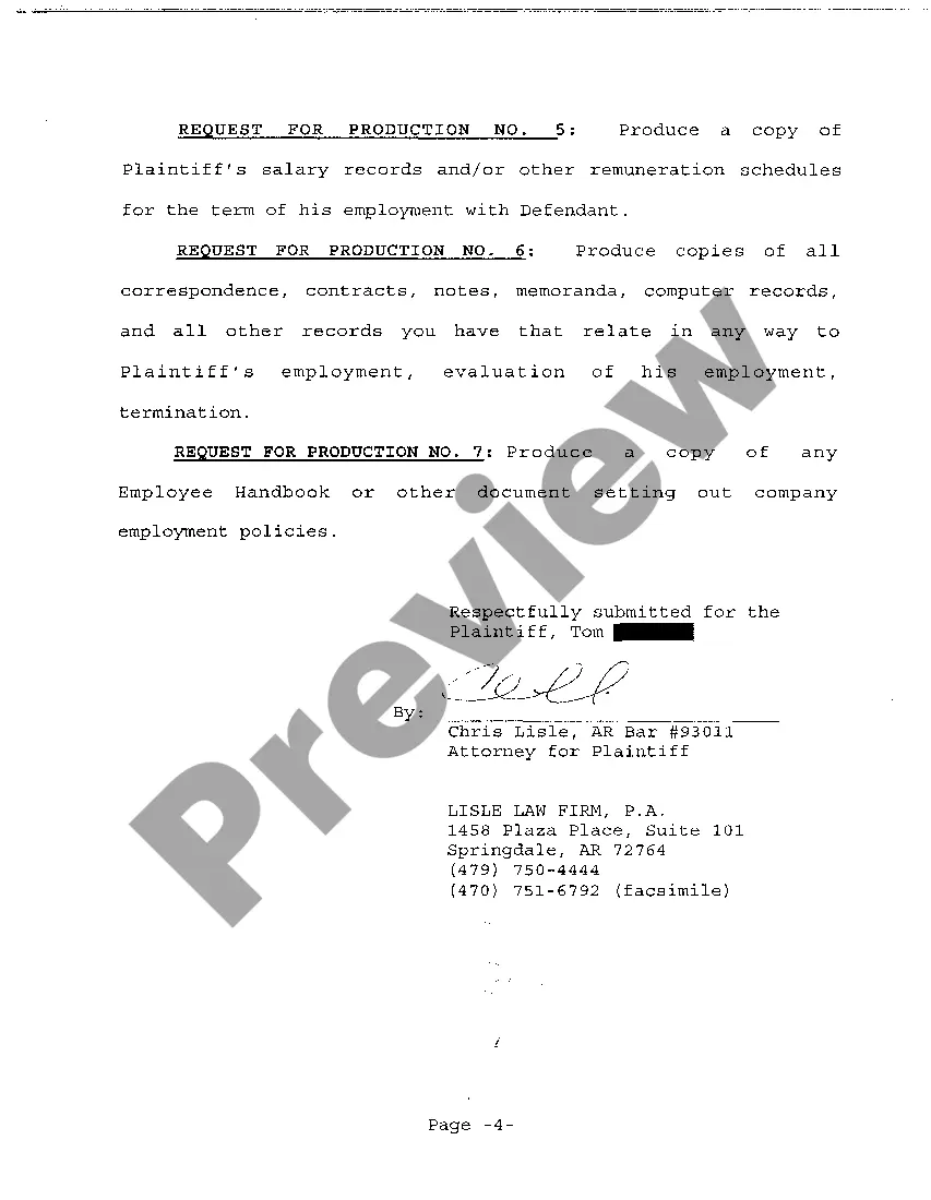 Get A04 Interrogatories and Request for Production Propounded to Defendant Preview A04 Interrogatories and Request for Production Propounded to Defendant