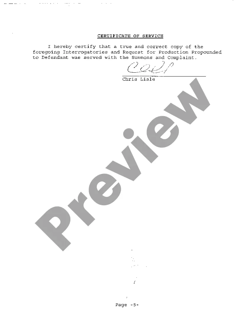 Get A04 Interrogatories and Request for Production Propounded to Defendant Preview A04 Interrogatories and Request for Production Propounded to Defendant