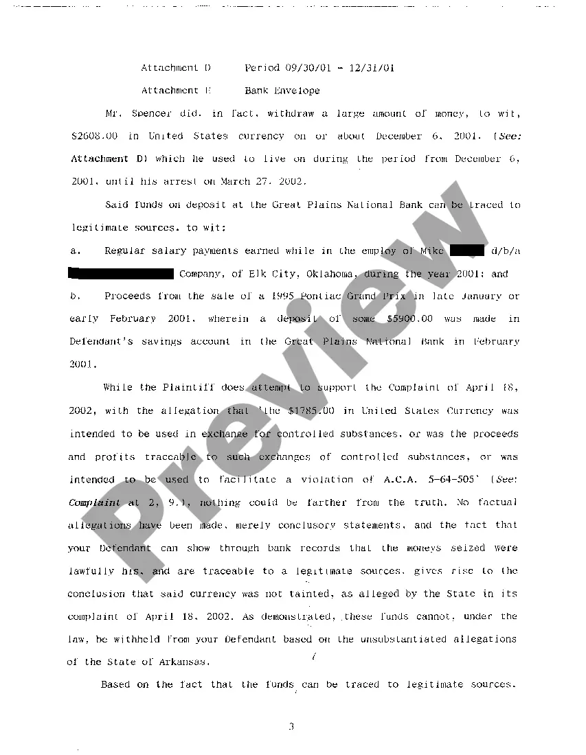 Preview A10 Defendant's Motion to Supplement the Record In Re Complaint for Forfeiture of Seized Items