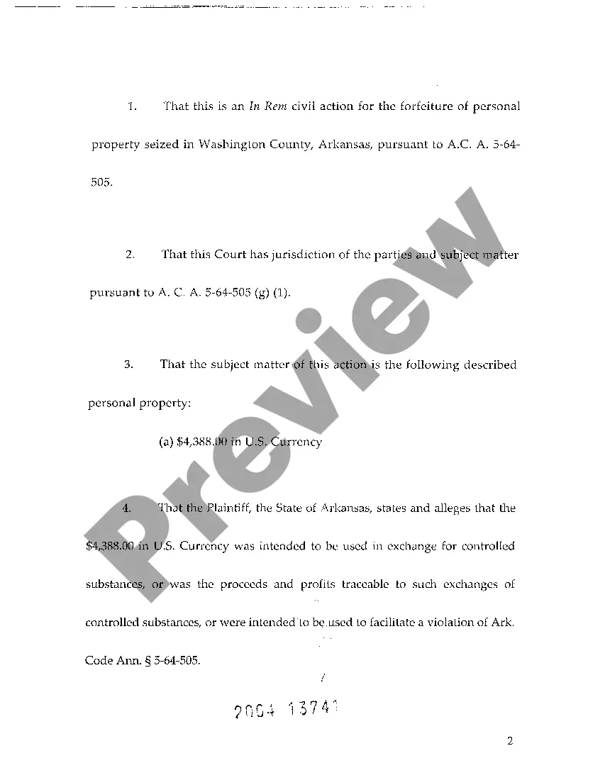 Preview A05 Consent Judgment and Order of Forfeiture of Seized Items