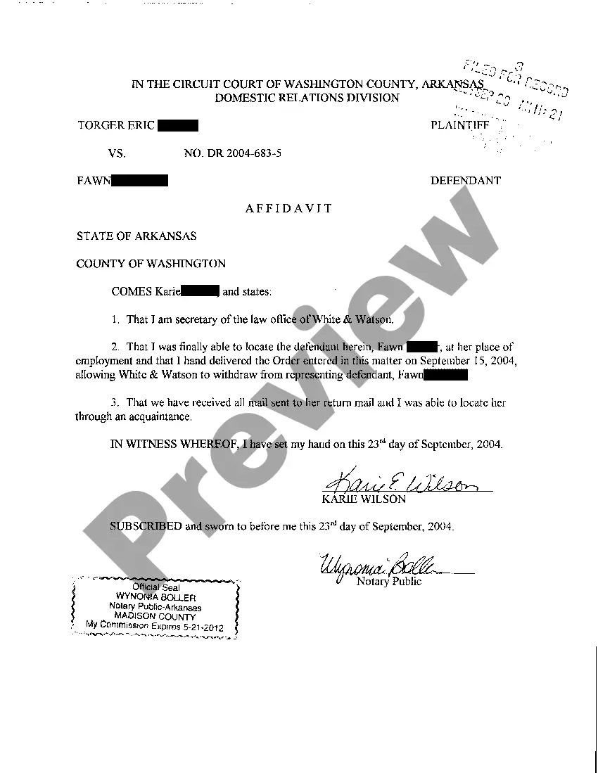 Preview A06 Order permitted attorney to withdraw as counsel of record
